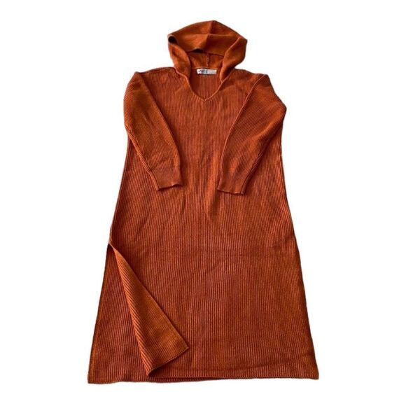 NWOT Free People Beach Hooded Sweater Dress XS - Picture 7 of 7